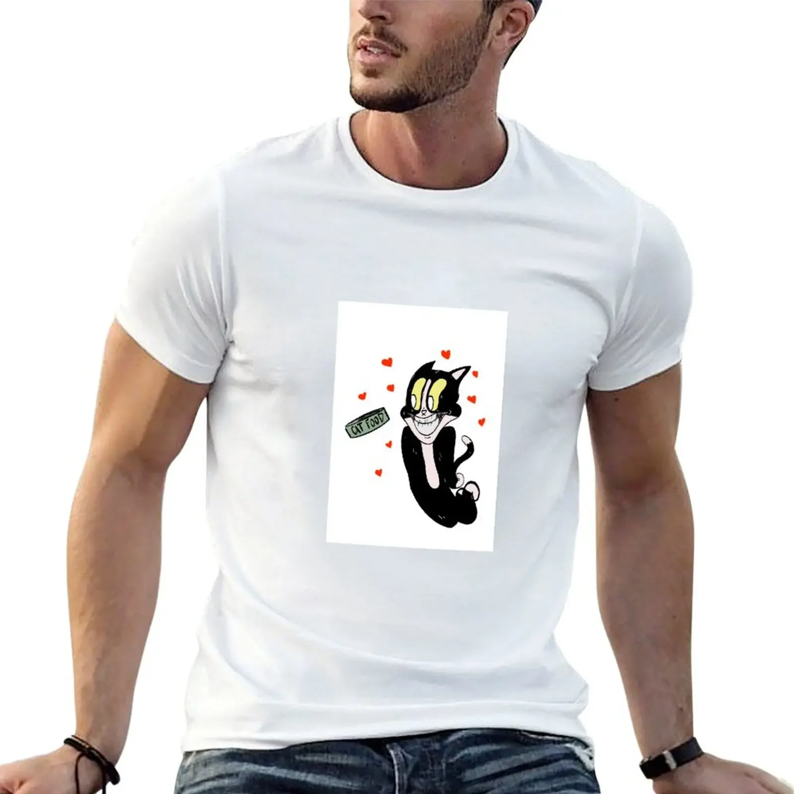 

Tux in white T-shirt sublime shirts graphic tees t shirts for men pack