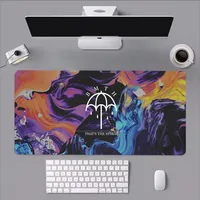 Rock Band Dear Diary Mouse Pad Computer Laptop Gaming Office Wrist Guard Non Slip Keyboard Pad 1