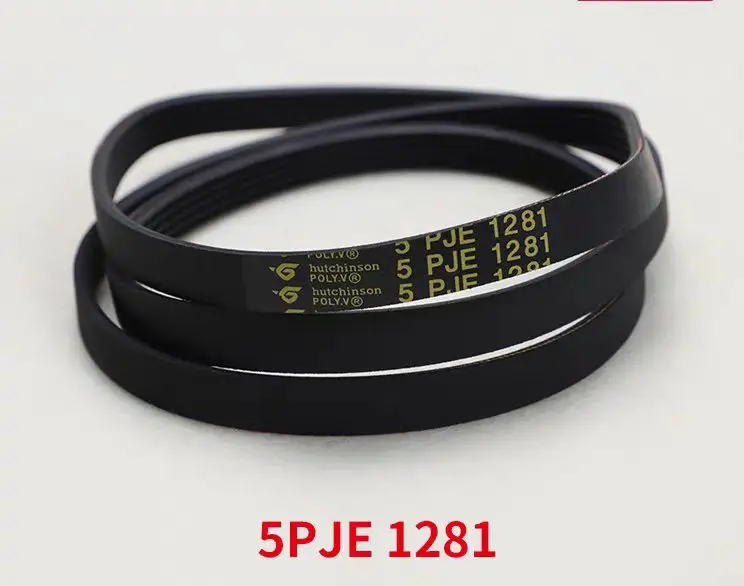Belt Drive Belt para Máquina de Lavar Tambor Xqg551006e 5pje1281