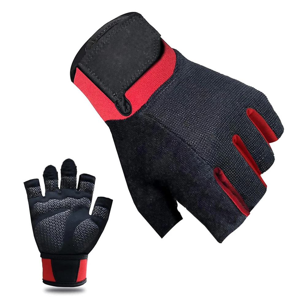 Weight Lifting Gloves Half Finger Gloves Workout Gloves Cycling Gloves for Men and Women for Weight Lifting Cycling Gym Training 3
