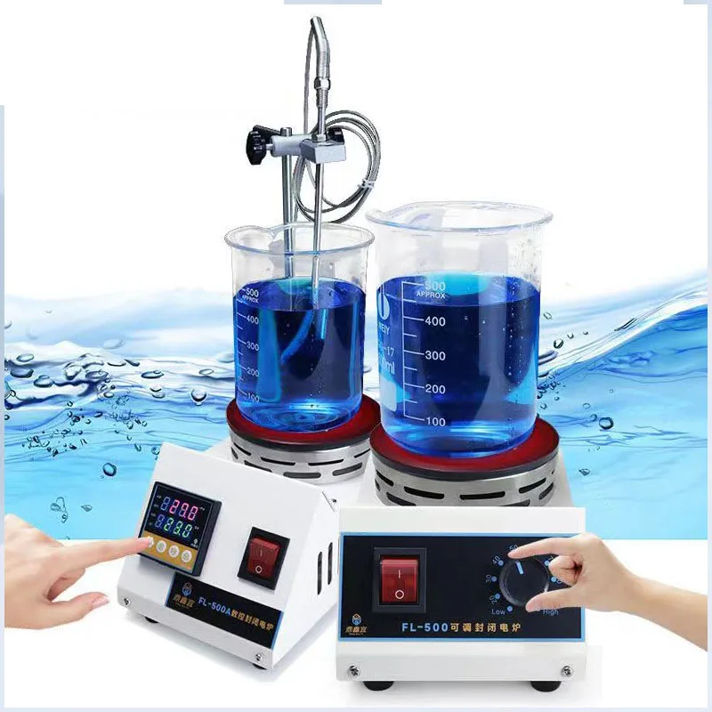 실험실 폐쇄 전기로, 조절식 가열 디지털 디스플레이 용광로, 500W, 1000W, 1800W, 220V