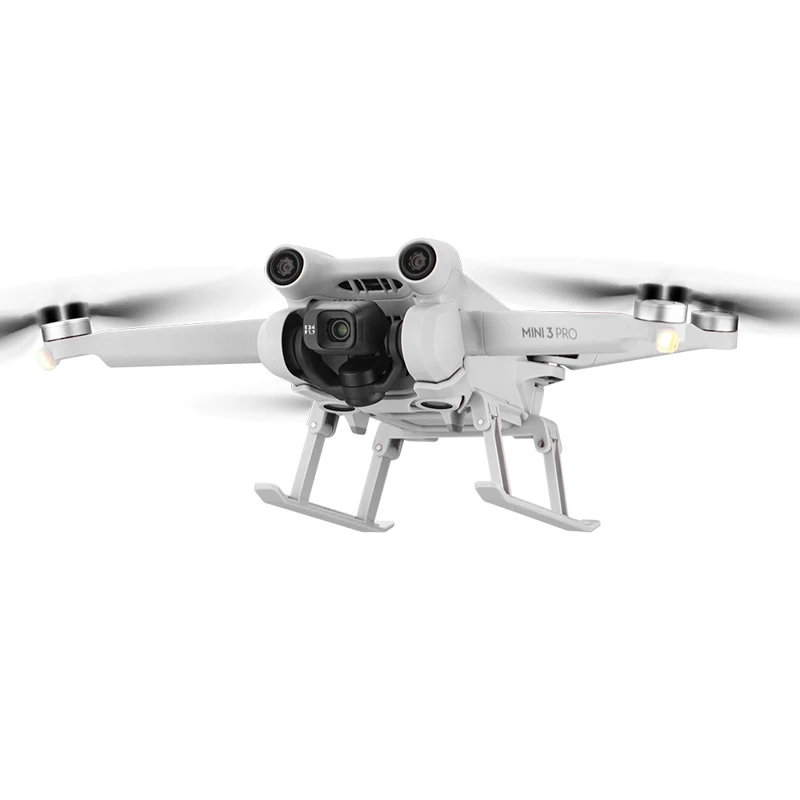 Shock-Absorption Landing Gear Extensions for DJI Mini 3 Pro Drone Quick Release Height Extender Sled Shape Protector Accessory