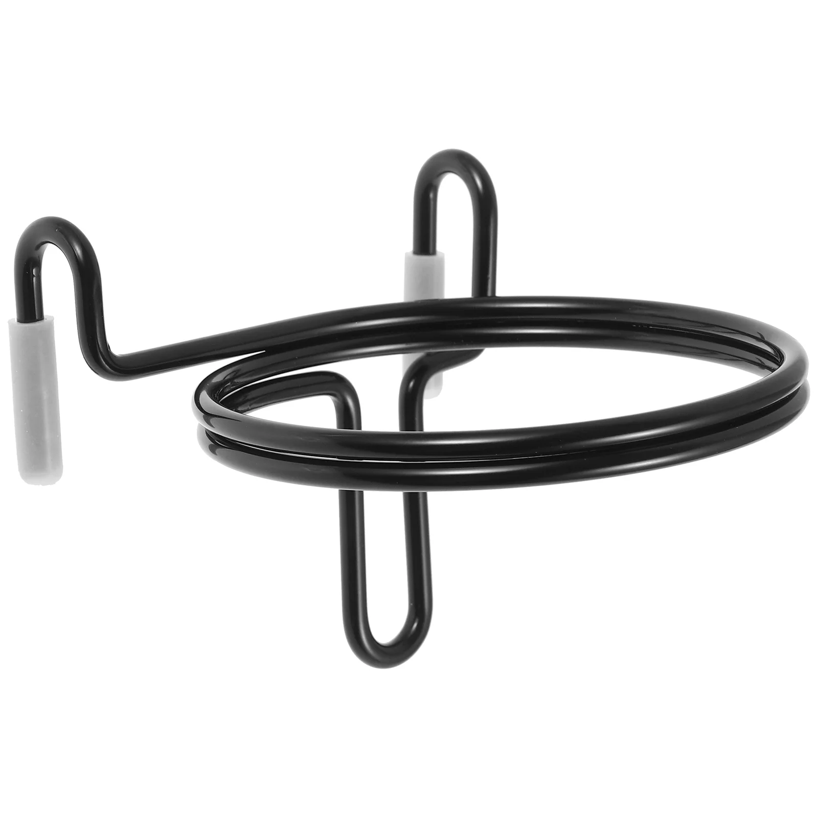 Shopping Cart Cup Holder Hanging Coffee Cups Multifunction Grocery Organizer Carbon Steel Drink 3