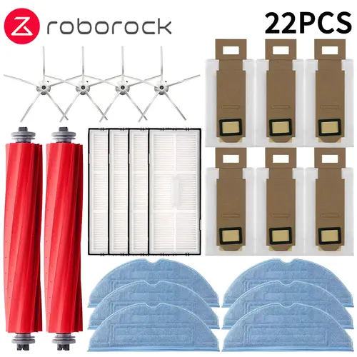 Roborock S7 S70 S7 Plus T7S T7S Plus Robotic Vacuum Cleaner Accessories Main Brush Hepa Filter Mops Dust Bag Replacement Parts - Image 9
