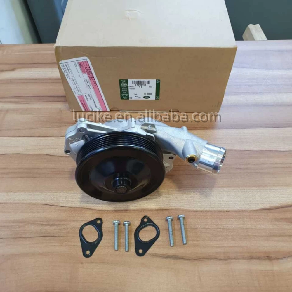 

OEM C2Z31587 LR033993 LR097165 3.0L V6 5.0L V8 Engine Water Pump for Discovery LR4 Range Rover Sport Jaguar XF XJ XE XK XJR XFR