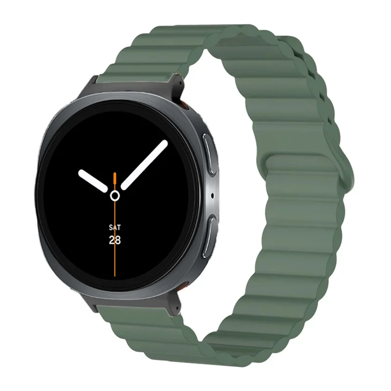 Magnetic Loop Silicone Sport Bracelet Wristband Strap