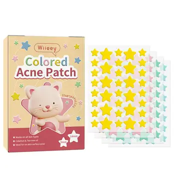 144 PCS/SET Star Pimple Patch Acne Colorful Invisible Acne Removal Skin Care Stickers Concealer Face Spot Beauty Makeup Tools 1