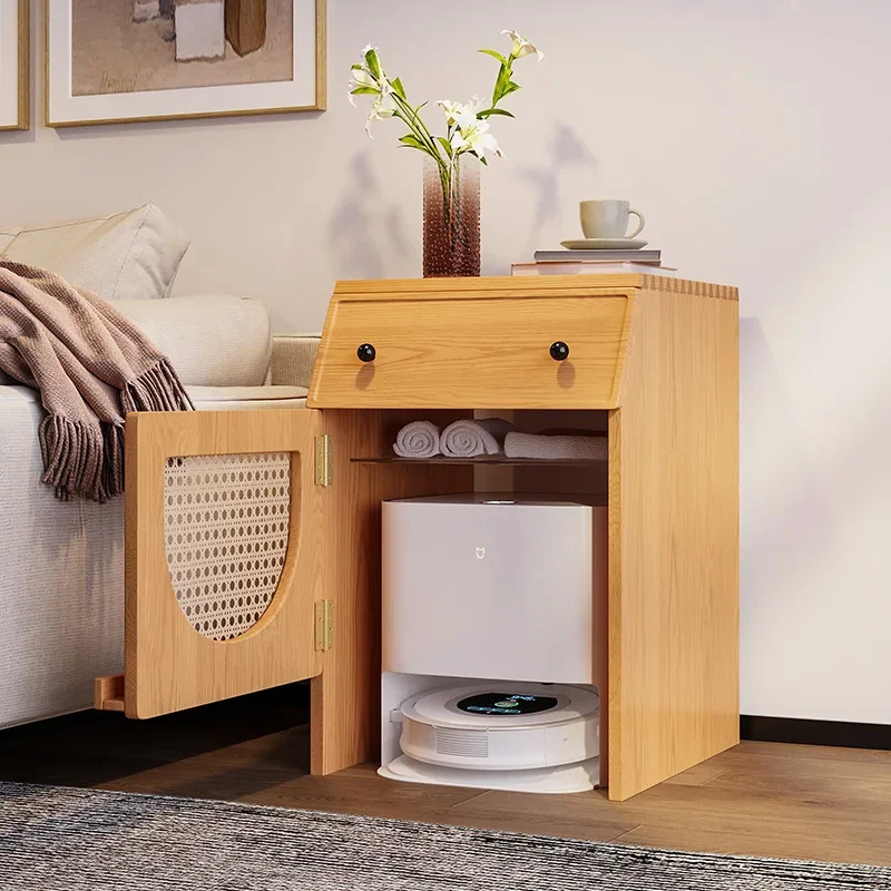 Shelves Laden Sideboard Multifunctional Corner et Locker Living Room Cabinets Display Mid Century Muebles Home Furniture