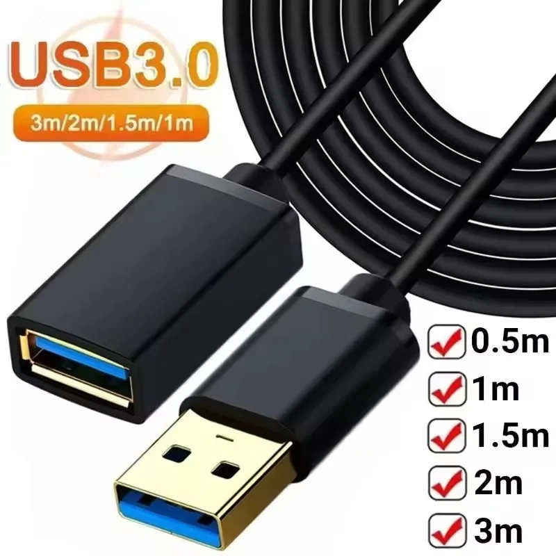 สาย USB 3.0 ความเร็วสูง สำหรับเกมเมอร์และเครื่องเล่นสื่อ