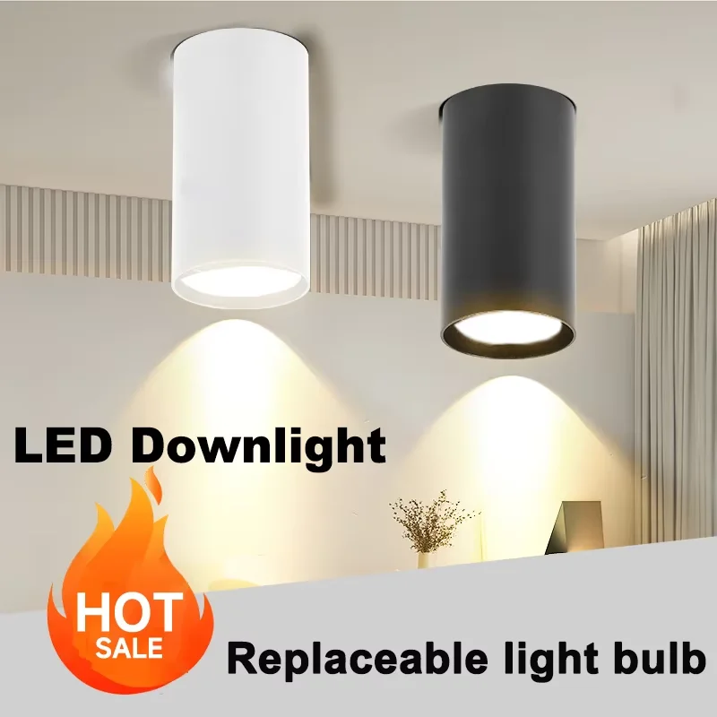 Replaceable GU10 LED Downlight 1