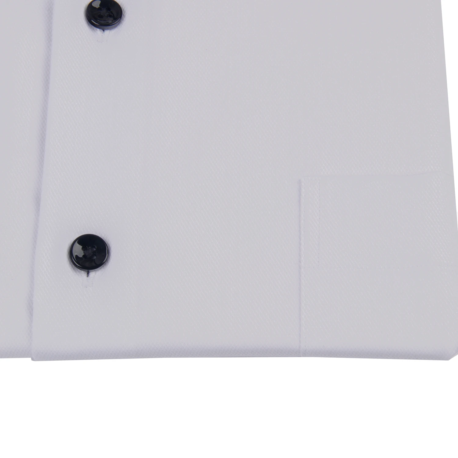 Elegant Contrasting White Shirts Black Collar Cuff Inside Placket Mens Designer Clothes Tailor Made Dress Shirt Custom Made