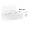 Waterproof Storage Rack Liquid Soap Dispenser Holder Wall Mount Bathroom Shelf 6