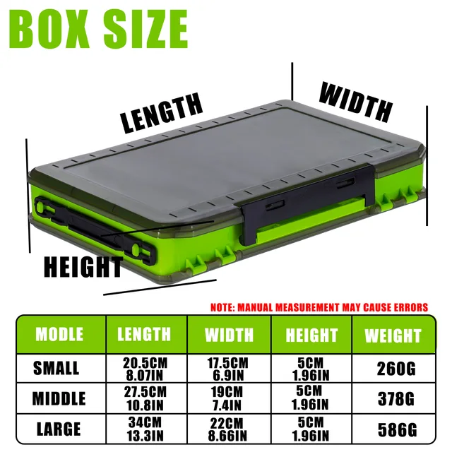 OUYALINE Large Storage Fishing Tackle Containers 2