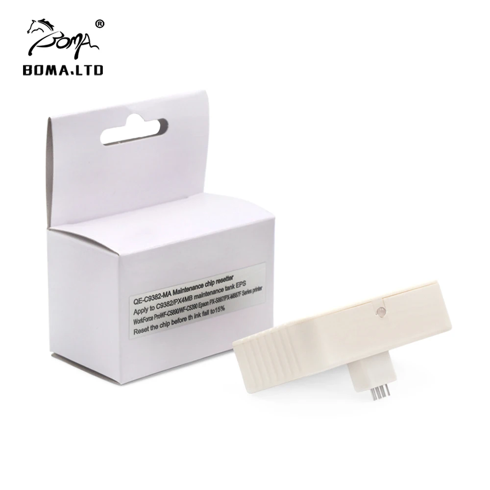 Manutenção Tanque Chip Resetter para Epson Workforce C9382 Px4mb C5890 C5390 5890 5390 px S887 887f Impressora Coletam Resíduos de Tinta