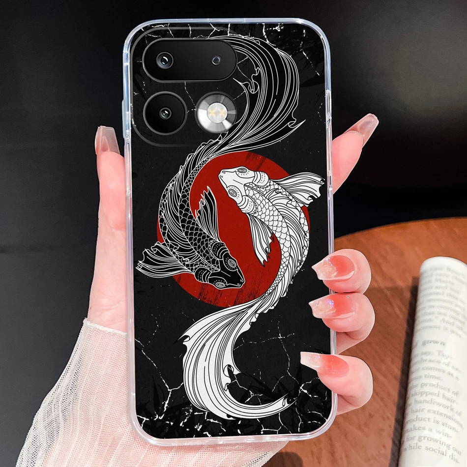 Stylish Soft Slim TPU Clear Silicone Phone Case - Lightweight Protective Cover