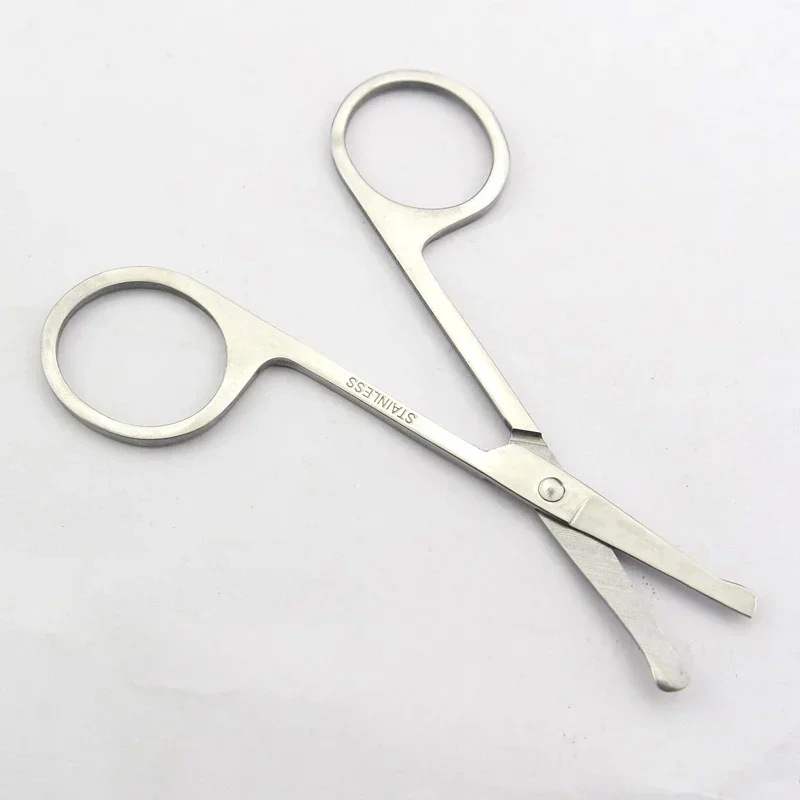 Facial Hair Scissors Professional Stainless Steel Mini Eyelash Nose Hair Remover Scissor Eyebrow Trimming Clippers Beauty Tools 3