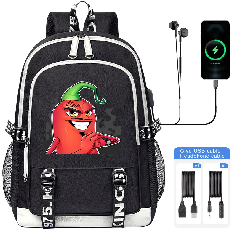 

Edison pts Boy Girl School Bags For Teenager Kids USB Charging Laptop Backpack Men Student Book Bag Mochila Travel Bag