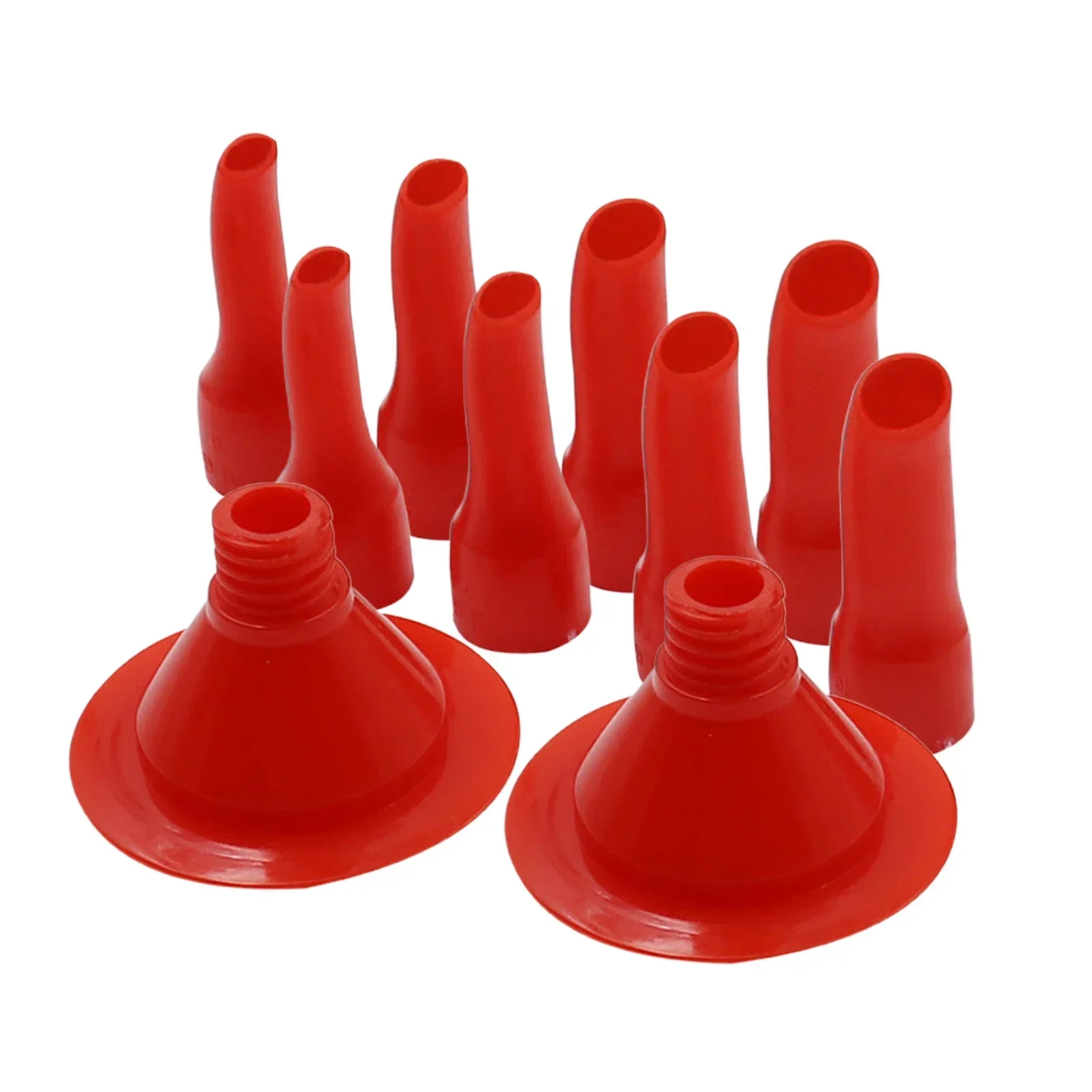 8+2pcs Glass Glue Caulking Nozzle Sealant Tool For Home Floor Windows Gap Filling Glue Tip Mouth Construction Tools