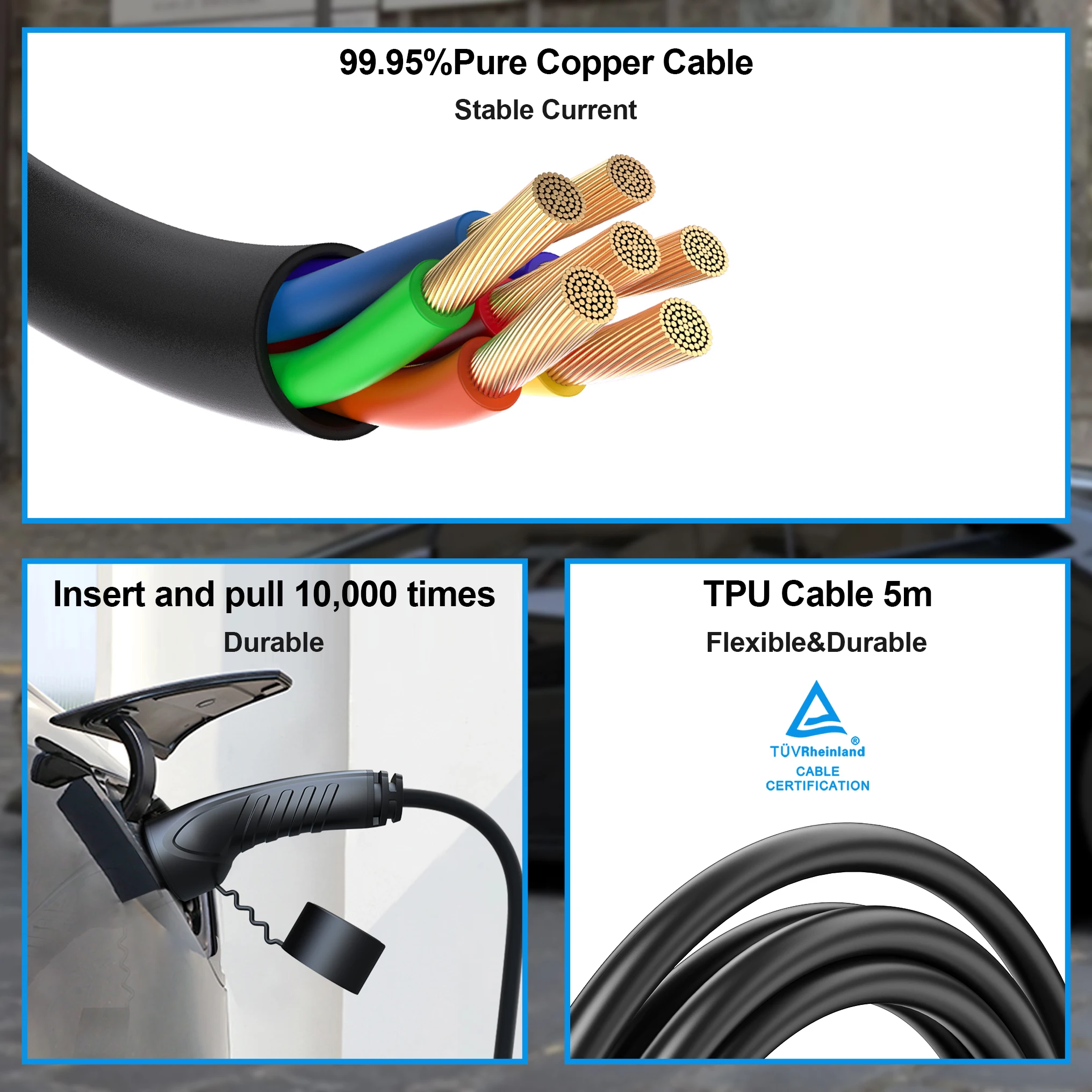 evsow Portable EV Charger