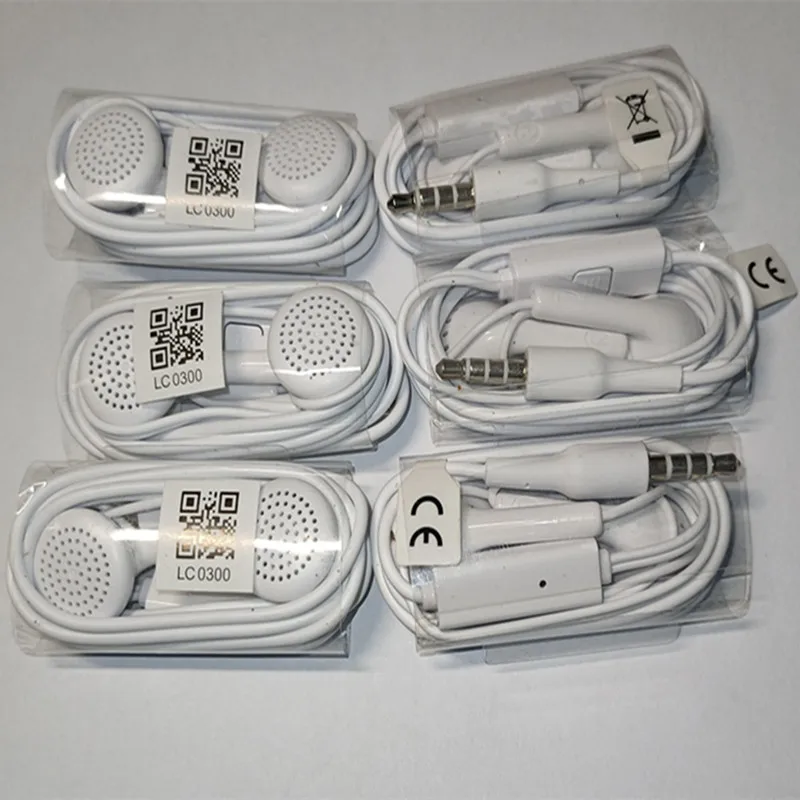 mai 6  3.5mm Headphone Universal Earphones With Mic Wired Line Earbuds For Xiaomi Huawei Samsung Phones Drive-by-wire 6