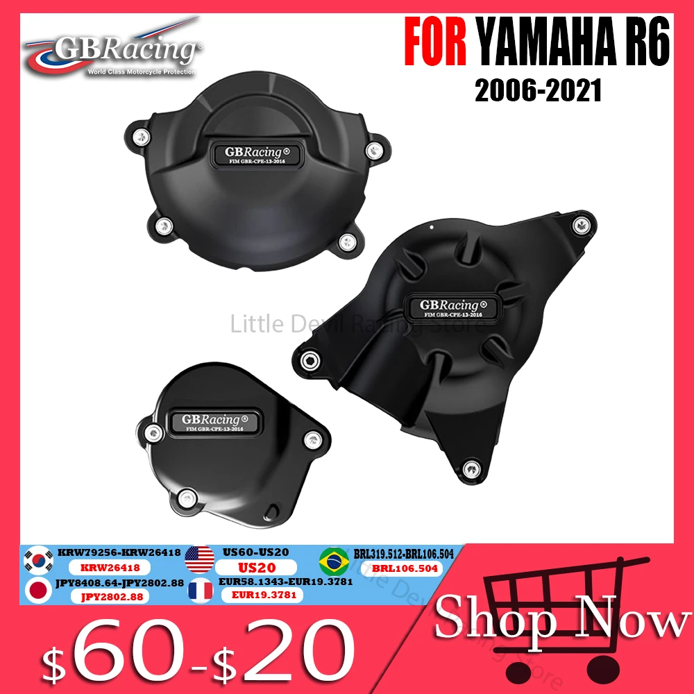 For YAMAHA R6 2006 2022 Engine Covers Protectors AliExpress