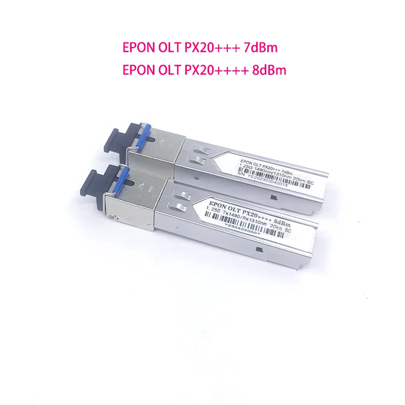 

Epon Sc Olt Optische Transceiver Px20+++ 7dBm PX20++++ 8dBm OLT SFP OLT1.25G 1490/1310nm SFP 20KM Sc For A