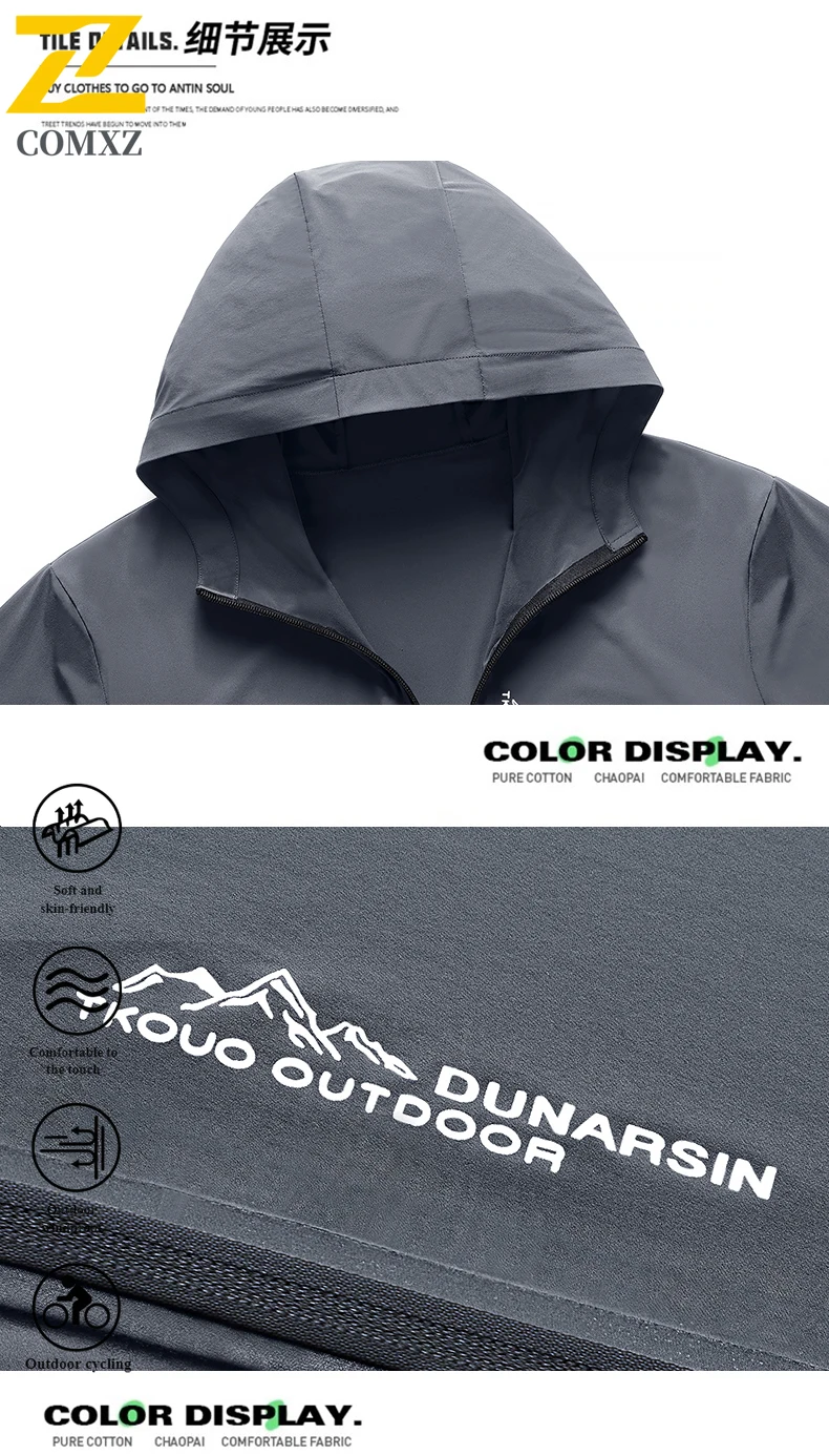 EIAO Camouflage Ice Silk UV Protection Jacket Coat Couple's UPF50+ Ultra Thin Fishing Skin Coat with Military  Style  Quick-Dry