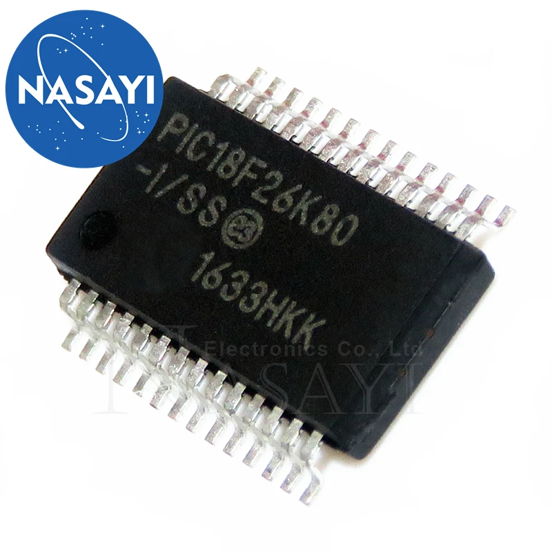 

Чип 5PCS PIC18F26K80- i /SS PIC18F26K80 SSP -28