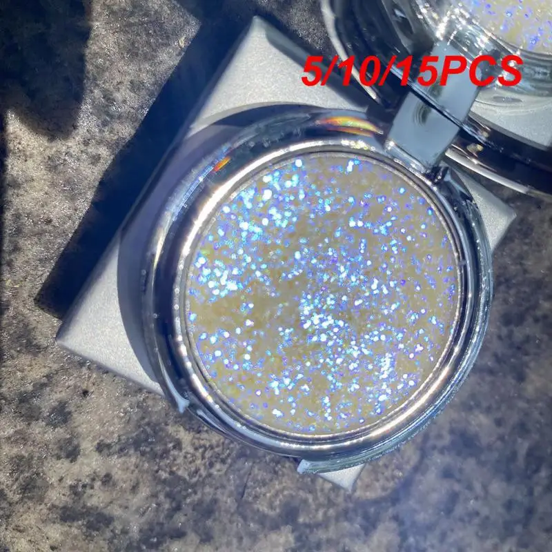 

5/10/15 шт., монохромные блестящие Сияющие тени для век