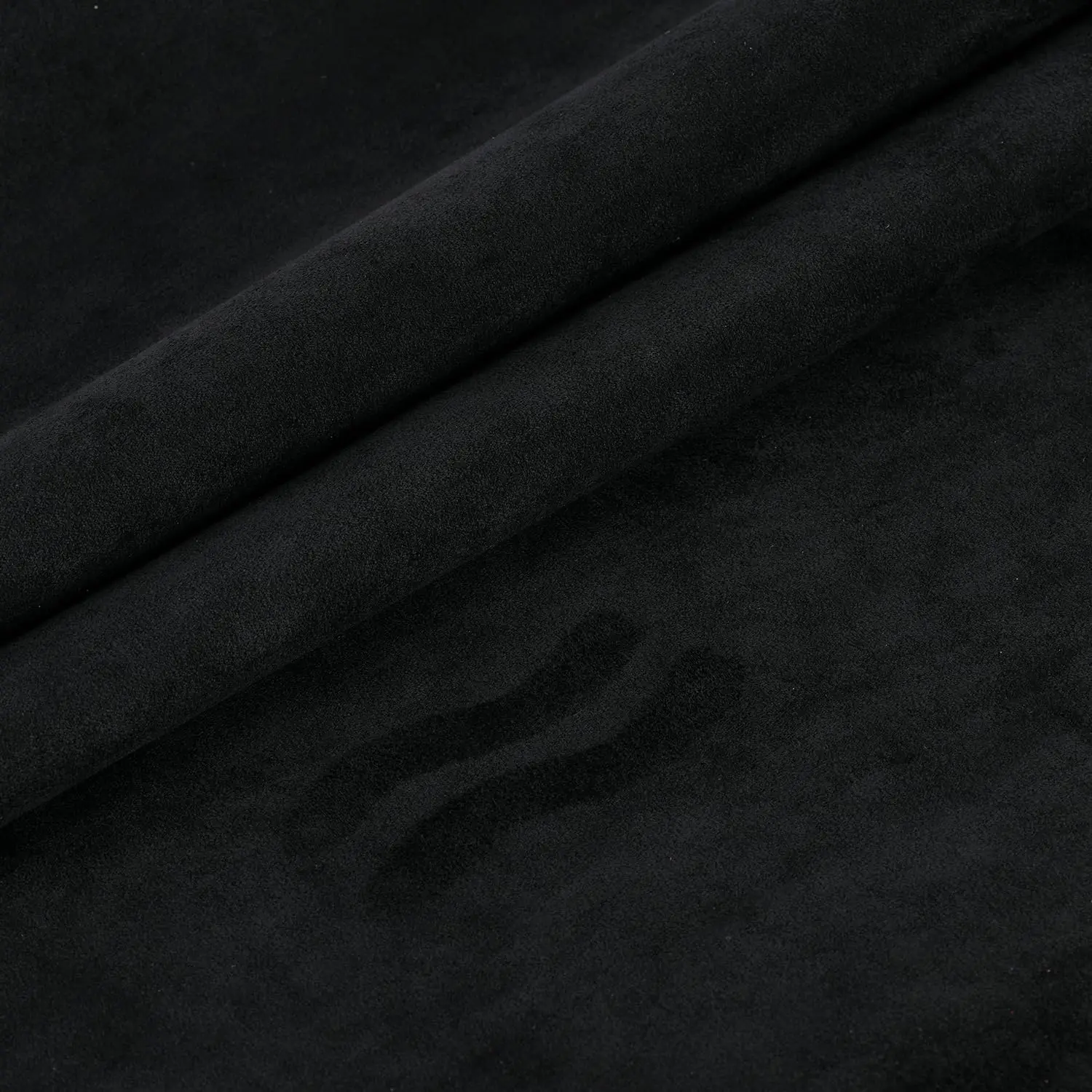 בד זמש בד בד מיקרופייבר בד נייר דבק זמש לחפש מכונית פנים שחור סרט מדבקת בד מתיחה אלסטי