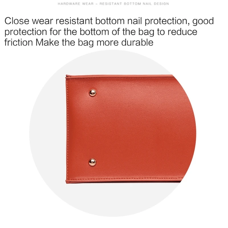 Vintage PU-Leather Shoulder Bag Simple Handbags Ladies Crossbody Bags for Women