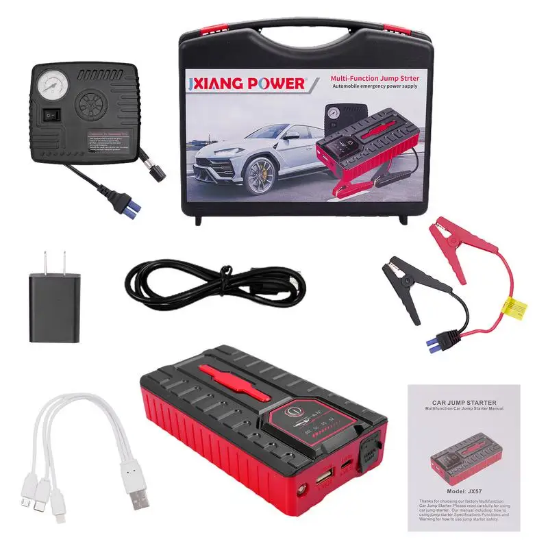 

Car Jump Start Pack Portable Battery Booster Pack Auto Jump Start Stable And Intelligent vehicle emergency Starting tool box