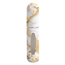 Compact 5ml Refillable Leak - Proof Travel Perfume Spray Bottle (Gold)