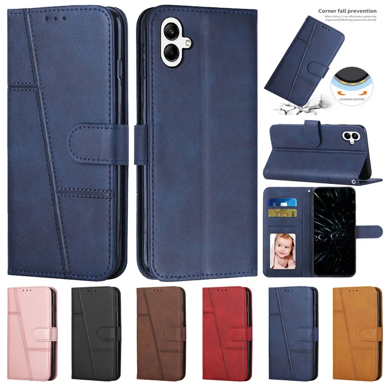 Custodia Poco M6 Per Xiaomi Poco M6 Pro Portafoglio Coque Per Xiaomi Poco M 6 F5 X5 Pro M3 M4 Pro 5G Cover Custodia Protettiva In Pelle Magnetica