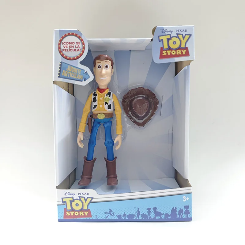 Toy Story Woody Buzz Lightyear Cute Action Figures Pixar Toy Story Anime Cartoon Model Doll Collection Children Kids Xmas Gift