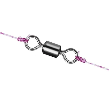 Fishing Swivel Snap Set 6