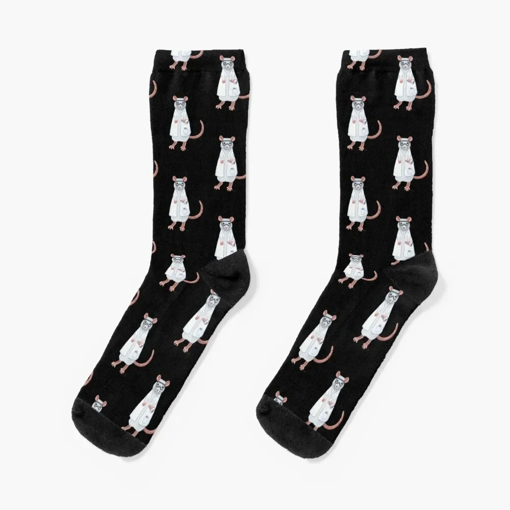 

Lab Rat Socks funny gift ankle warm winter christmas stocking Socks For Girls Men's