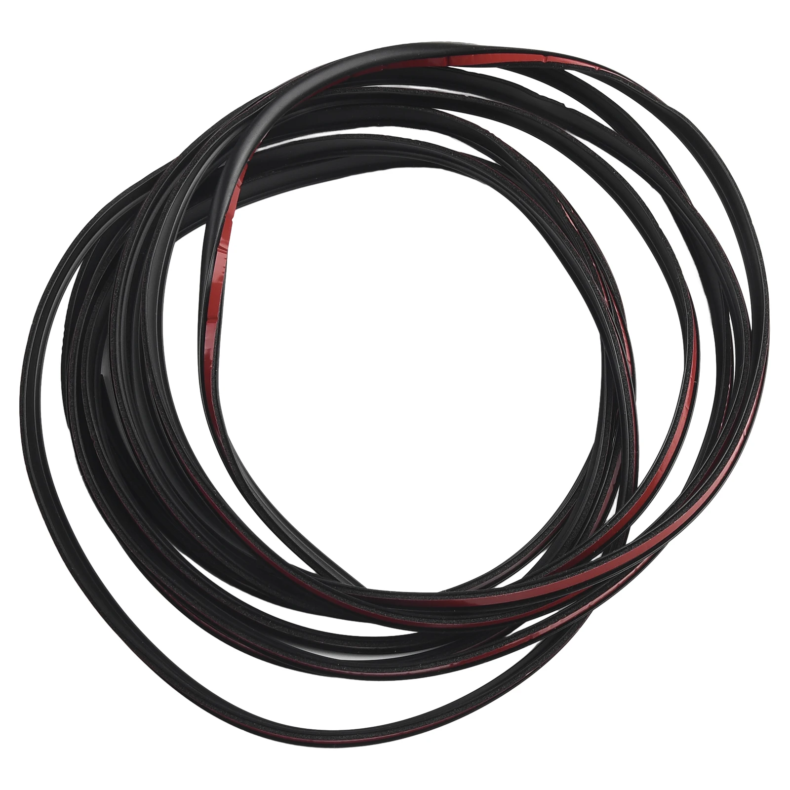 

4 Meter Car Door Seal Strip Hood Trunk Edge Weatherstrip Moulding Trim EPDM Rubber Sealing Strip Universal Black Sealed Strips