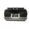 CNC Aluminum Alloy LED Tail Light Rear Bumper Lamp with Mudguard LOGO for 1/14 Tamiya RC Truck Trailer SCANIA Actros MAN VOLVO 3