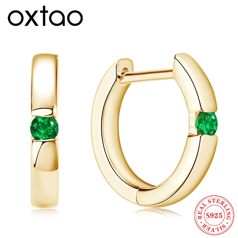 Orecchini a cerchio oversize da 50 mm, orecchini spessi in argento sterling per donna, cerchi semplici e audaci, orecchini extra large - Italia