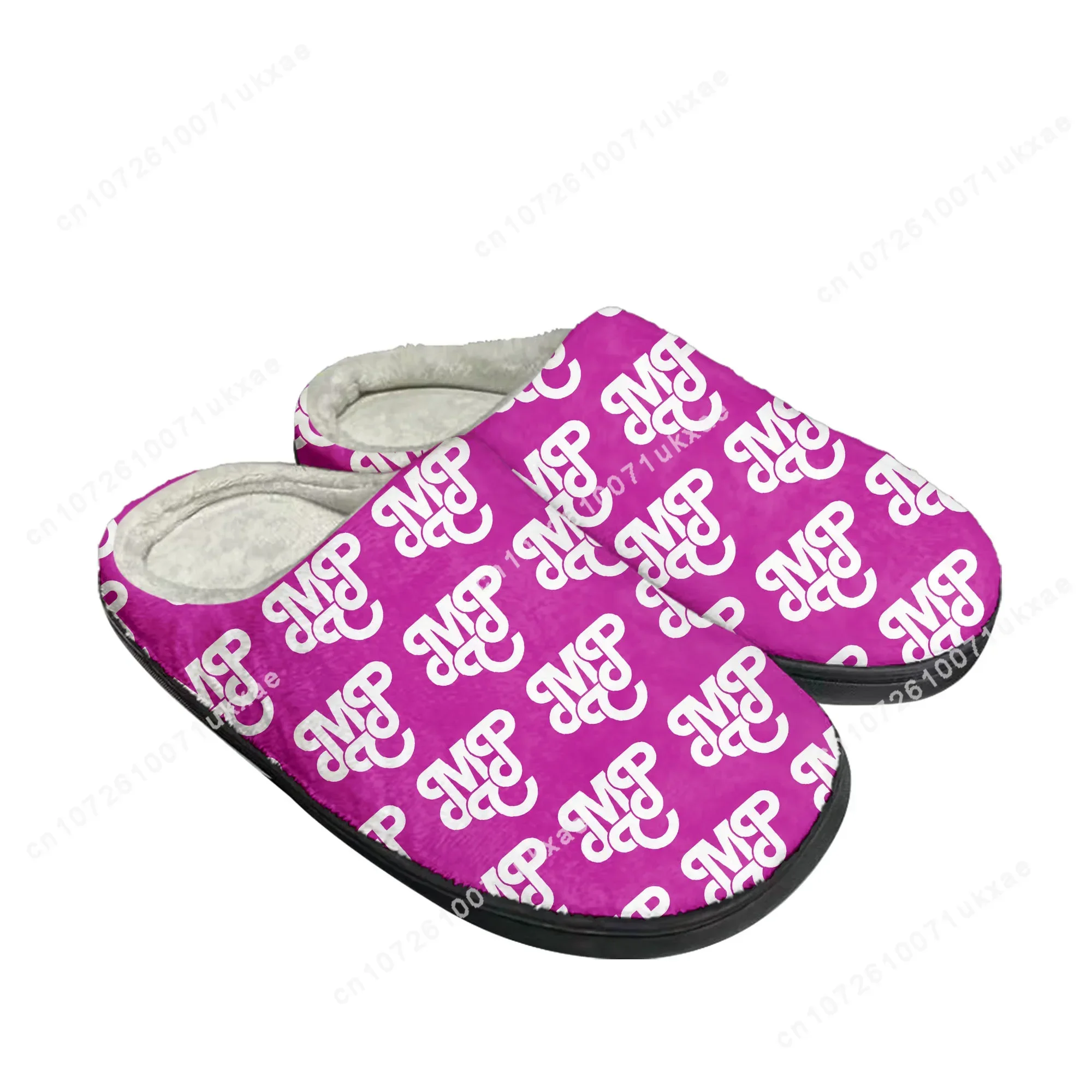 MIAMI PICKLEBALL CLUB pickleball Home Cotton Slippers Mens Womens Plush Bedroom Casual Keep Warm Shoes Thermal Indoor DIY Shoe