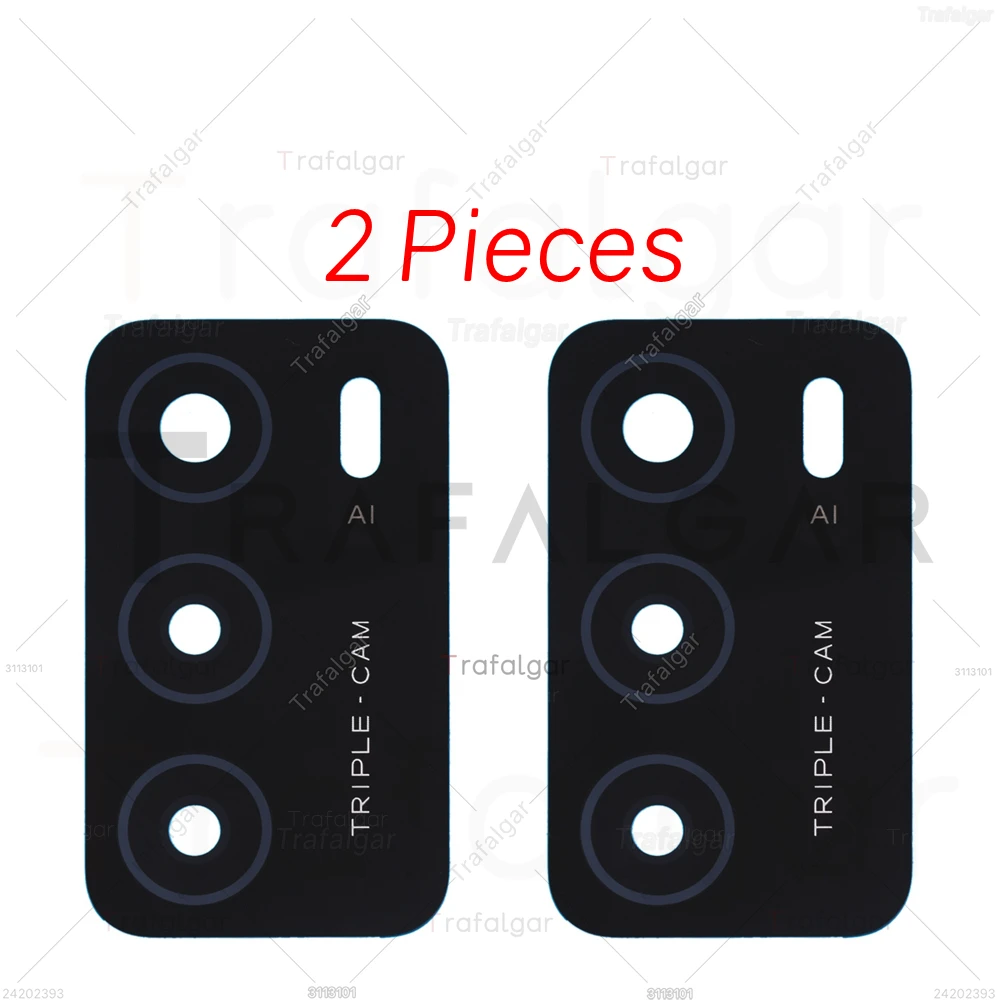 OPPO A16 A16S A54S CPH2269 CPH2271 CPH2273 용 후면 카메라 유리 렌즈 접착 스티커로 교체