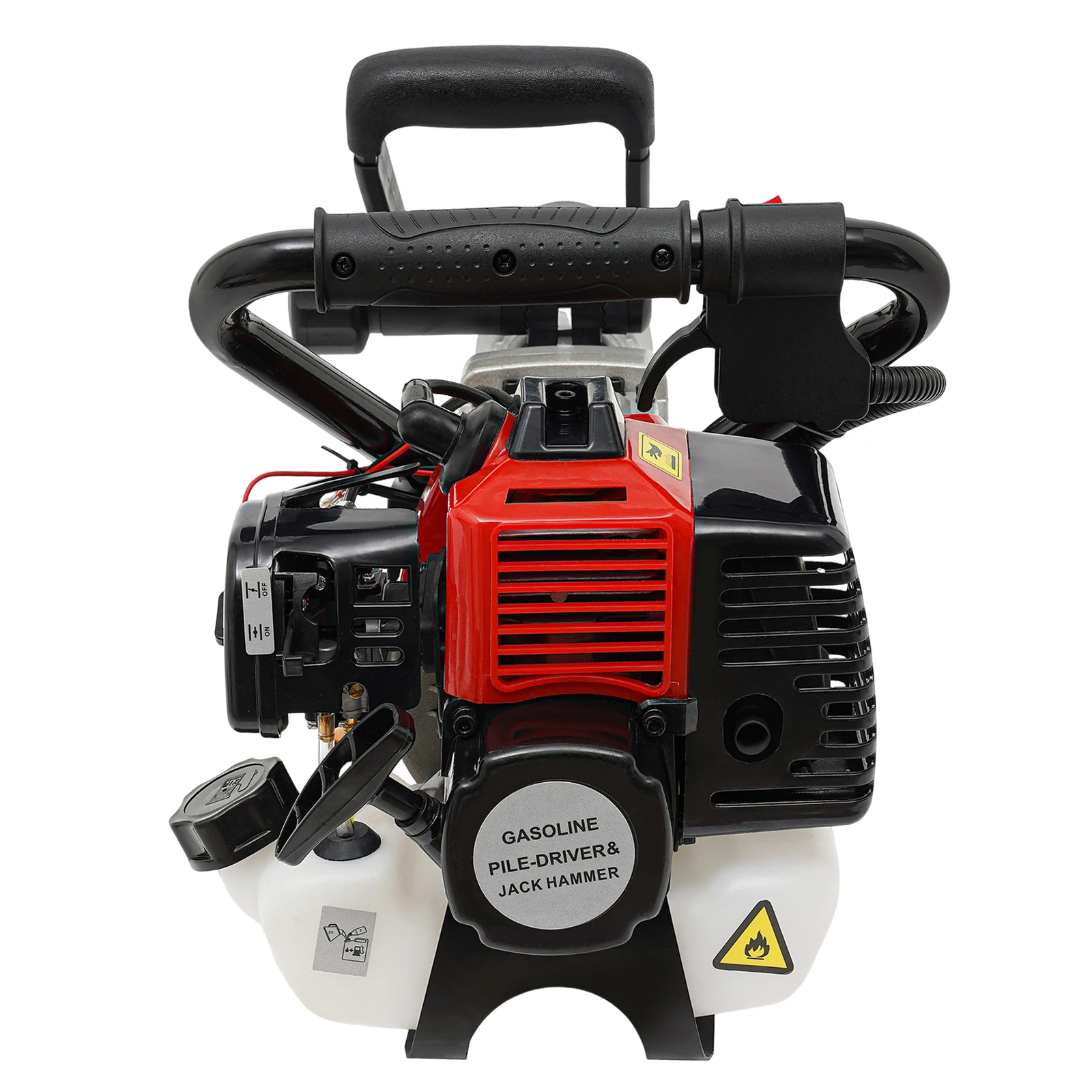 1000W 32.7cc Piling Machine Two-stroke Engine Gasoline Two-stroke Pile Driver With A Conversion Head 6