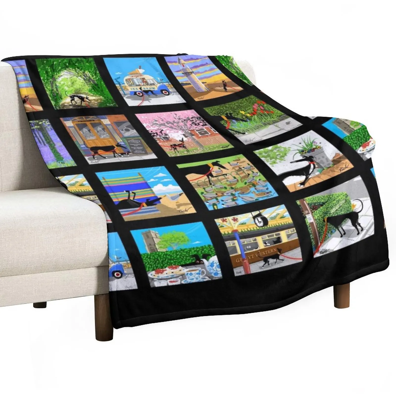 

The Lockdown Doodles Set 1 Throw Blanket Fluffy Soft Blankets Thin Blanket Luxury St Blanket For Sofa