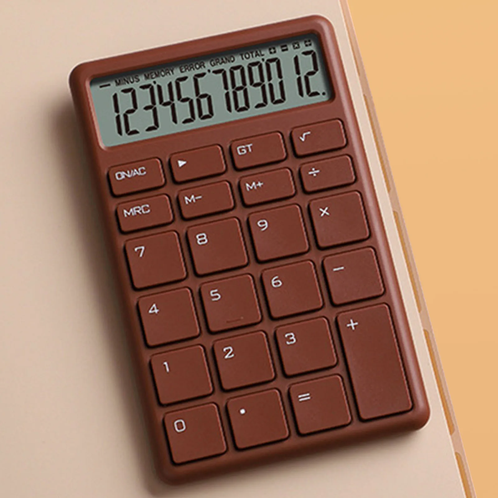 Compact Student Calculator with High Sensitivity Buttons - Portable and Simple Design