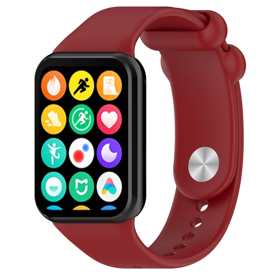 Sport Silicone Strap Bracelet Wristband, Replaceable and Comfortable