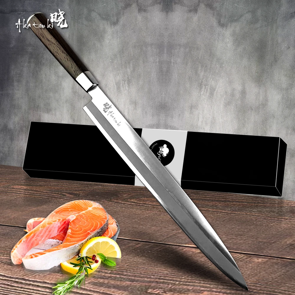 Japanese Kitchen Knife Sushi Sashimi Knife 7cr17 440c High Carbon