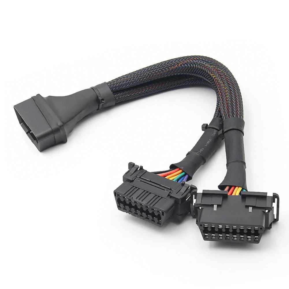 OBD2 - ͽټ ̺, 12-24V ڵ ڵ   ĳ, 1 in 2 ȯ OBD2   