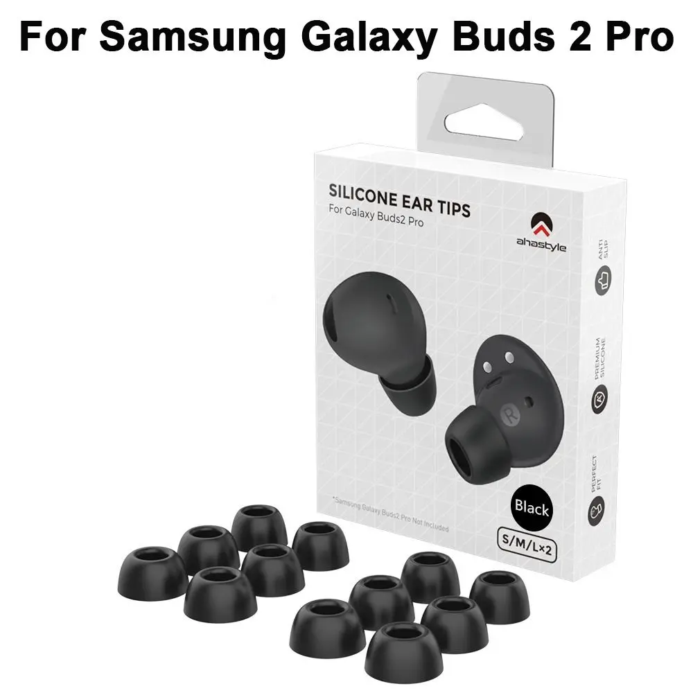 Silicone Ear Tips for Wireless Earbuds - 3/6 Pairs Replacement Eartips