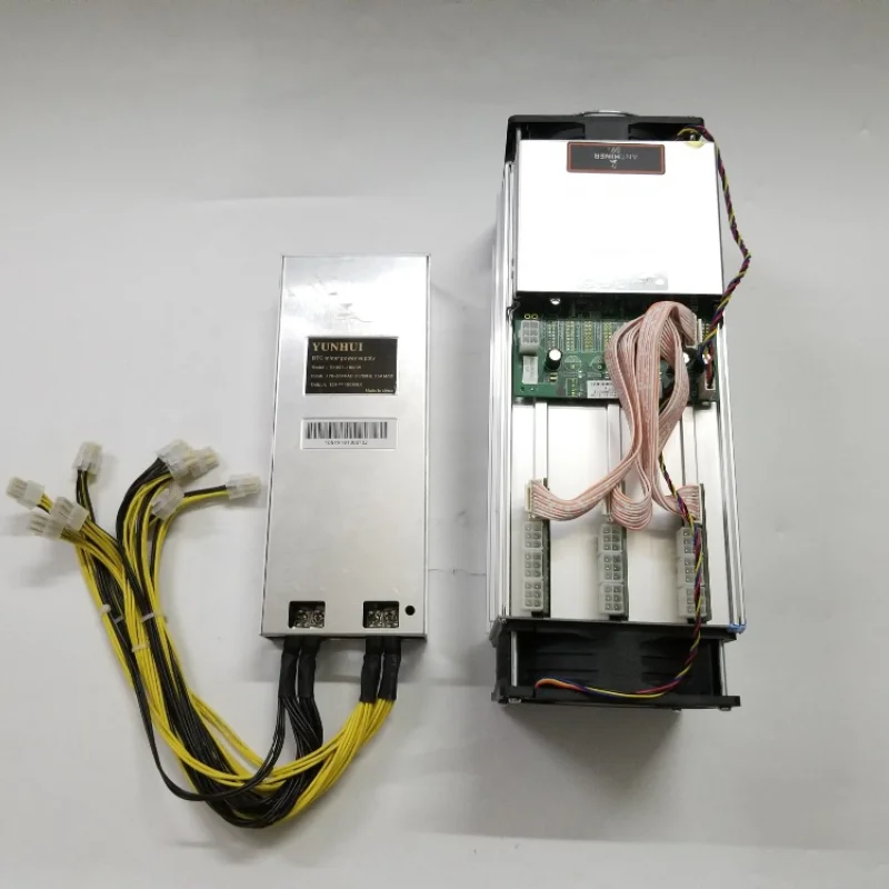 Майнер AntMiner S9 14T б/у Asic BTC BCH с блоком питания биткоинов лучше чем S11 S15 T15 T9 + WhatsMiner M3